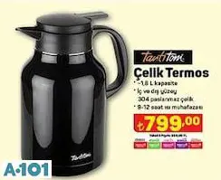 TANTİTONİ ÇELİK TERMOS TANTİTONİ ÇELİK TERMOS